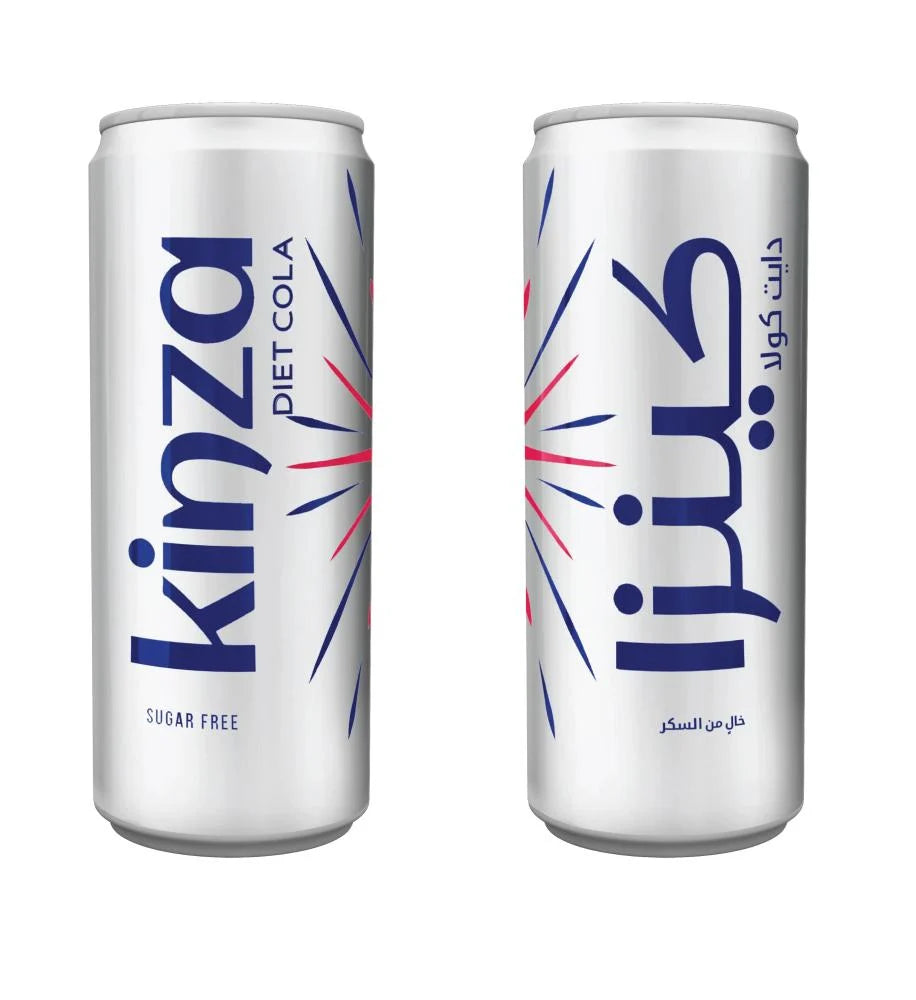 Kinza Cola Diet 250 ml – 30 stk. pr. kasse