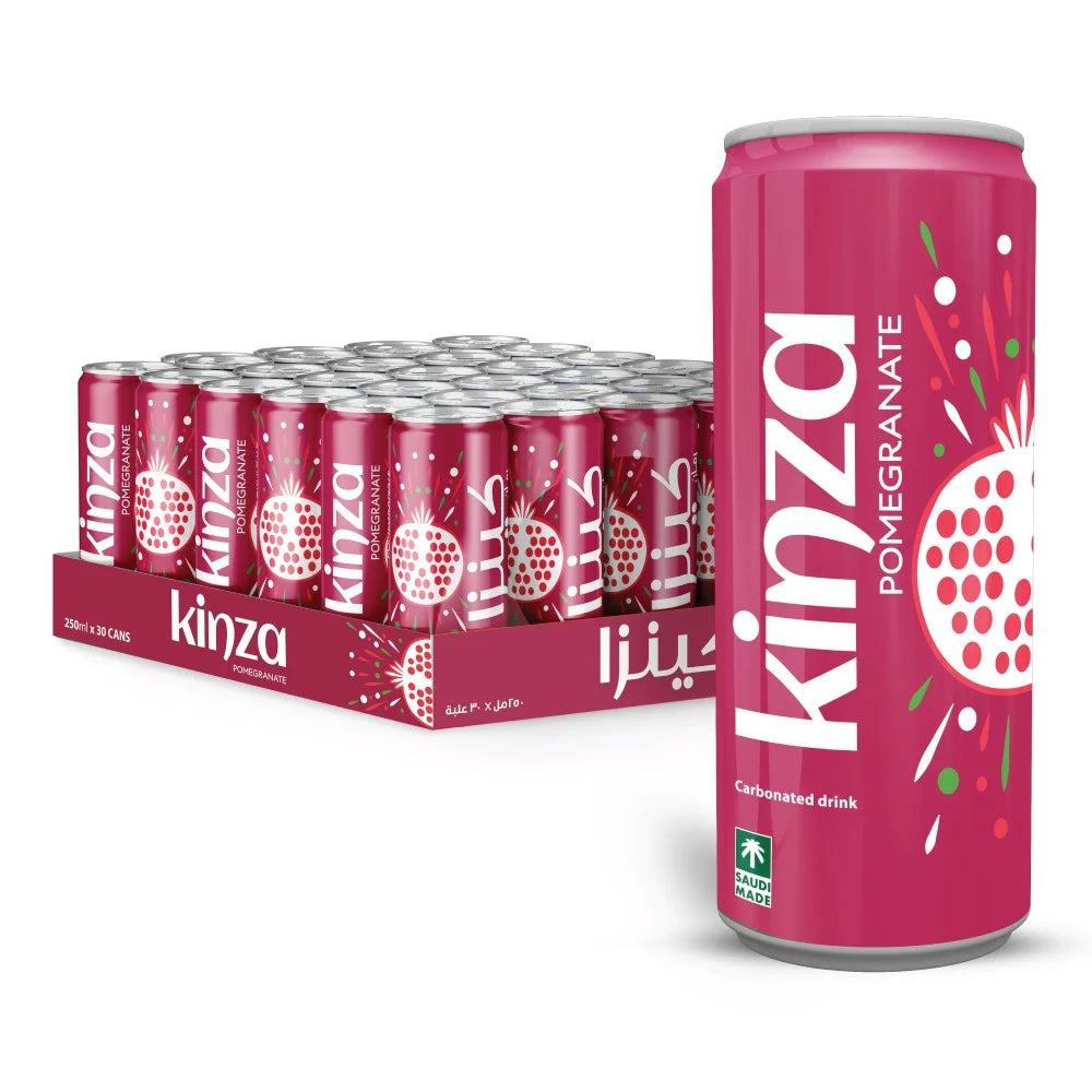 Kinza Pomegranate 250 ml – 30 stk. pr. kasse